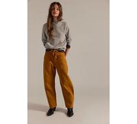 We The Free Moxie Pull-On Barrel Jeans at Free People in Tangerine Peel, Size: 31 - female