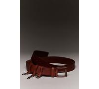 We The Free Multi Stay Belt at Free People in Espresso, Size: S-M/P-M - female