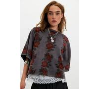 We The Free Next Level Printed Tee at Free People in Ember Ash Combo, Size: XS - female