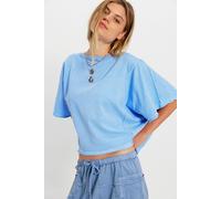 We The Free Next Level Tee at Free People in Blue Vista, Size: Large - female