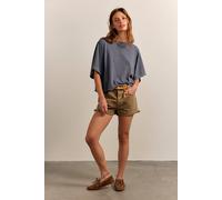 We The Free Next Level Tee at Free People in Night Shadow, Size: Medium - female