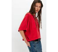 We The Free Next Level Tee at Free People in Valiant Poppy, Size: Medium - female