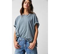 We The Free Nina Tee at Free People in Blue Mirage, Size: Small - female