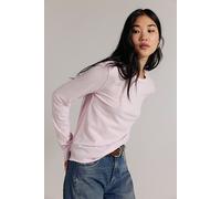 We The Free Nova Long-Sleeve Tee at Free People in Lilac Bloom, Size: XS - female