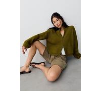 We The Free On It Zip-Up Cardigan at Free People in Weeping Willow, Size: Medium - female