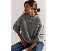 We The Free Palm Springs Pullover at Free People in Heather Grey, Size: XL - female