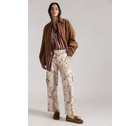 We The Free Park Ave Printed Pants at Free People in Ivory Combo, Size: XL - female