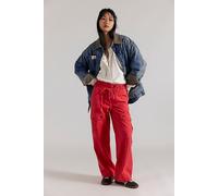 We The Free Park Ave Pull-On Cargo Pants at Free People in Red Clay, Size: XS - female