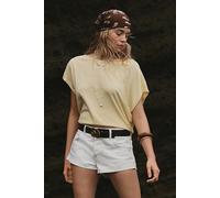 We The Free Peggy Tee at Free People in Double Butter, Size: Medium - female