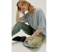 We The Free Peppermint Tee at Free People in Zen Blue, Size: XL - female
