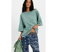 We The Free Perfect Oversized Tee at Free People in Forest Run, Size: Small - female