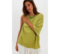 We The Free Perfect Oversized Tee at Free People in Palm Oasis, Size: XL - female