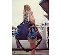 We The Free Preston Canvas Bag at Free People in Navy - female