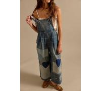 We The Free Rambler Novelty Overalls at Free People in Follow Your Heart, Size: Small - female