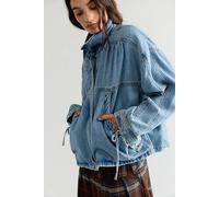 We The Free Rip Tide Denim Jacket at Free People in Blue Moon Wash, Size: XS - female