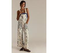 We The Free Rising Sun Overalls at Free People in Solar Ecru, Size: Medium - female