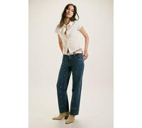 We The Free Risk Taker Mid-Rise Jeans at Free People in Be Bold, Size: 29 - female