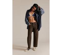 We The Free Risk Taker Mid-Rise Jeans at Free People in Workwear Brown, Size: 31 - female