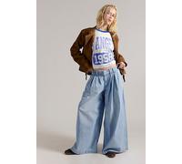 We The Free Scout Wide-Leg Jeans at Free People in California Blue, Size: Medium - female