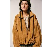 We The Free Sonny Suede Pullover Jacket at Free People in Camel, Size: Small - female
