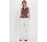 We The Free Stand Up Barrel Chino Pants at Free People in Tofu, Size: US 2 - female