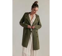 We The Free Stand Up Sweater Jacket at Free People in Sage, Size: Small - female