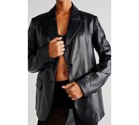 We The Free Stevie Blazer Jacket at Free People in Black, Size: Small - female