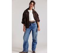 We The Free Stick Around Mid-Rise Straight Curve Jeans at Free People in Stay For The Morning, Size: 25 - female