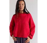 We The Free Stormy Pullover at Free People in Wild Berry, Size: XL - female