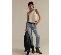 We The Free Sunny One-Shoulder Tank Top at Free People in Ivory, Size: Small - female