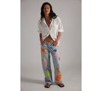 We The Free Surfside Patched Jeans at Free People in Tropical Tide, Size: 29 - female