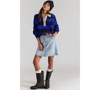 We The Free Suzy Denim Midi Skirt at Free People in Indigo Run, Size: 29 - female