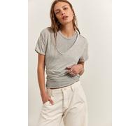 We The Free Take 2 Tee at Free People in 80's Heather Grey, Size: XL - female
