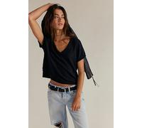 We The Free Take 2 Tee at Free People in Black, Size: Large - female
