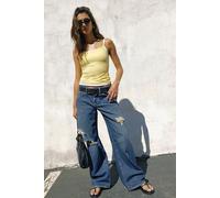 We The Free Teagan Low-Rise Baggy Boyfriend Jeans at Free People in Summer Nights, Size: 24 - female