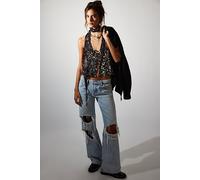 We The Free Tennessee Low-Rise Boyfriend Jeans at Free People in Indigo Run, Size: 25 - female