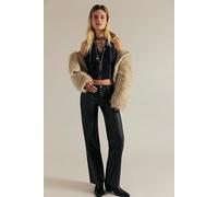 We The Free Tennessee Low-Rise Vegan Leather Pants at Free People in Charcoal Grey, Size: 25 - female