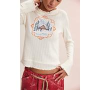 We The Free Through The Woods Tee at Free People in A Frame Combo, Size: Small - female