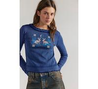 We The Free Through The Woods Tee at Free People in Snow Bunny Combo, Size: Medium - female