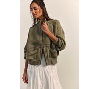 We The Free Thunder Cardi at Free People in Summer Pine, Size: Medium - female