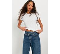 We The Free Tinsley Tee at Free People in Clean Ivory, Size: XL - female