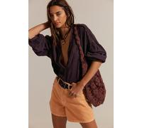 We The Free Tippi Denim Shorts at Free People in Peach Glow, Size: 26 - female