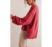 We The Free Total Eclipse Tee at Free People in Rubies, Size: Small - female