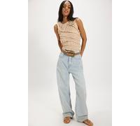 We The Free Truro Baggy Puddle Jeans at Free People in Beach Please, Size: 25 - female
