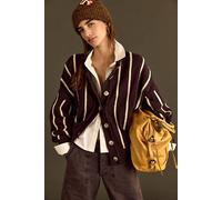 We The Free Valencia Cardi at Free People in Coffee Combo, Size: Medium - female