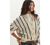 We The Free Valencia Cardi at Free People in Ivory Combo, Size: Medium - female