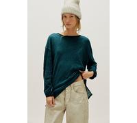 We The Free Veronica Striped Tee at Free People in Forest Combo, Size: Large - female