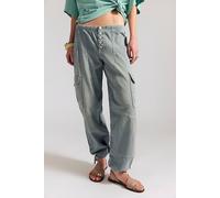 We The Free Wallflower Pull-On Jeans at Free People in Laurel Green, Size: Medium - female