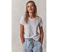 We The Free Wild Tee at Free People in Ivory, Size: Small - female