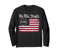 We the People 1776 Betsy Ross Flag Long Sleeve T-Shirt